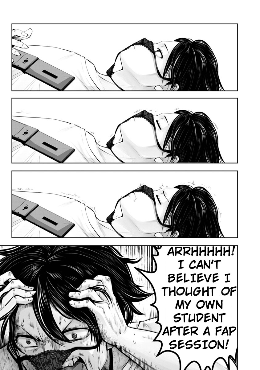 Burakku Gakkou ni Tsutomete Shimatta Sensei Chapter 9 page 3 - Chapter 9: It's seriously sadacchi
