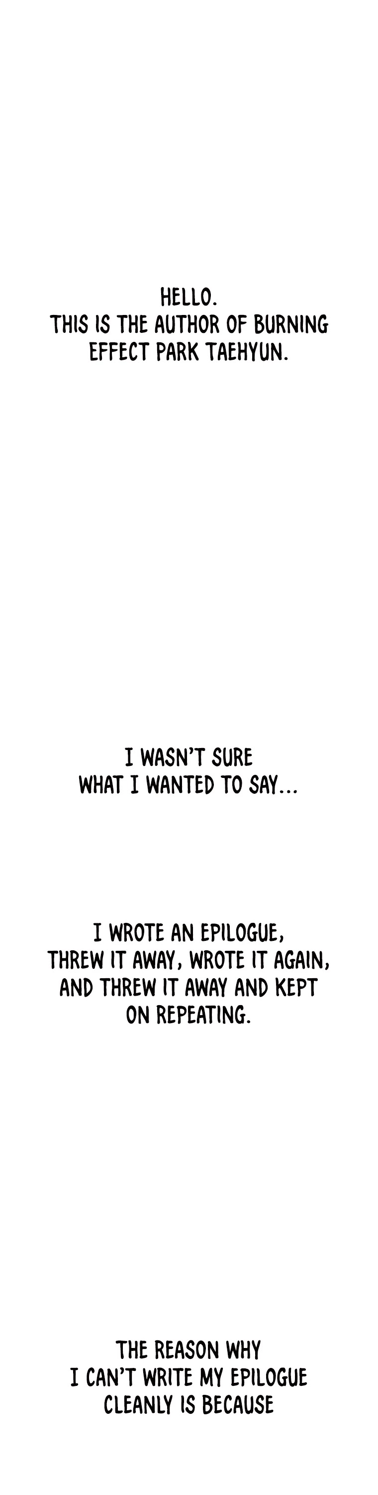 Burning Effect Chapter 212 page 2 - Chapter 212: Epilogue [END]