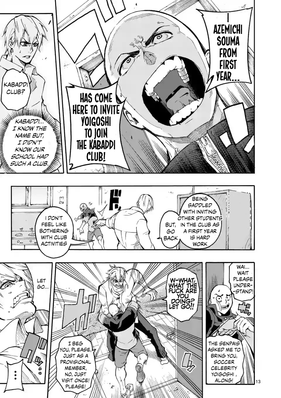Burning Kabaddi Chapter 1 page 13 - Chapter 1