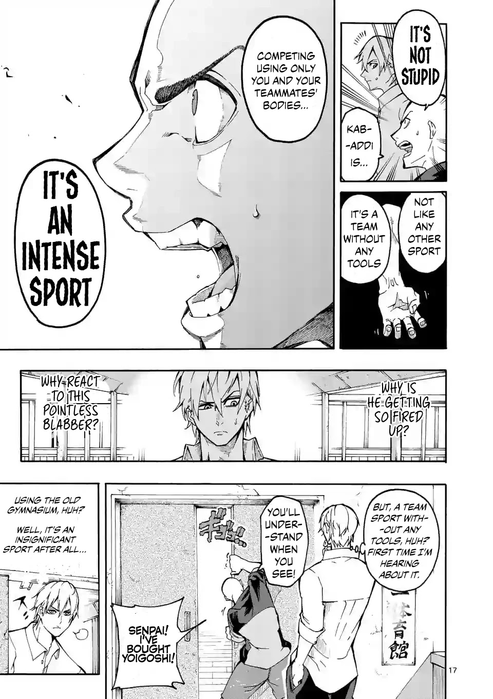 Burning Kabaddi Chapter 1 page 17 - Chapter 1