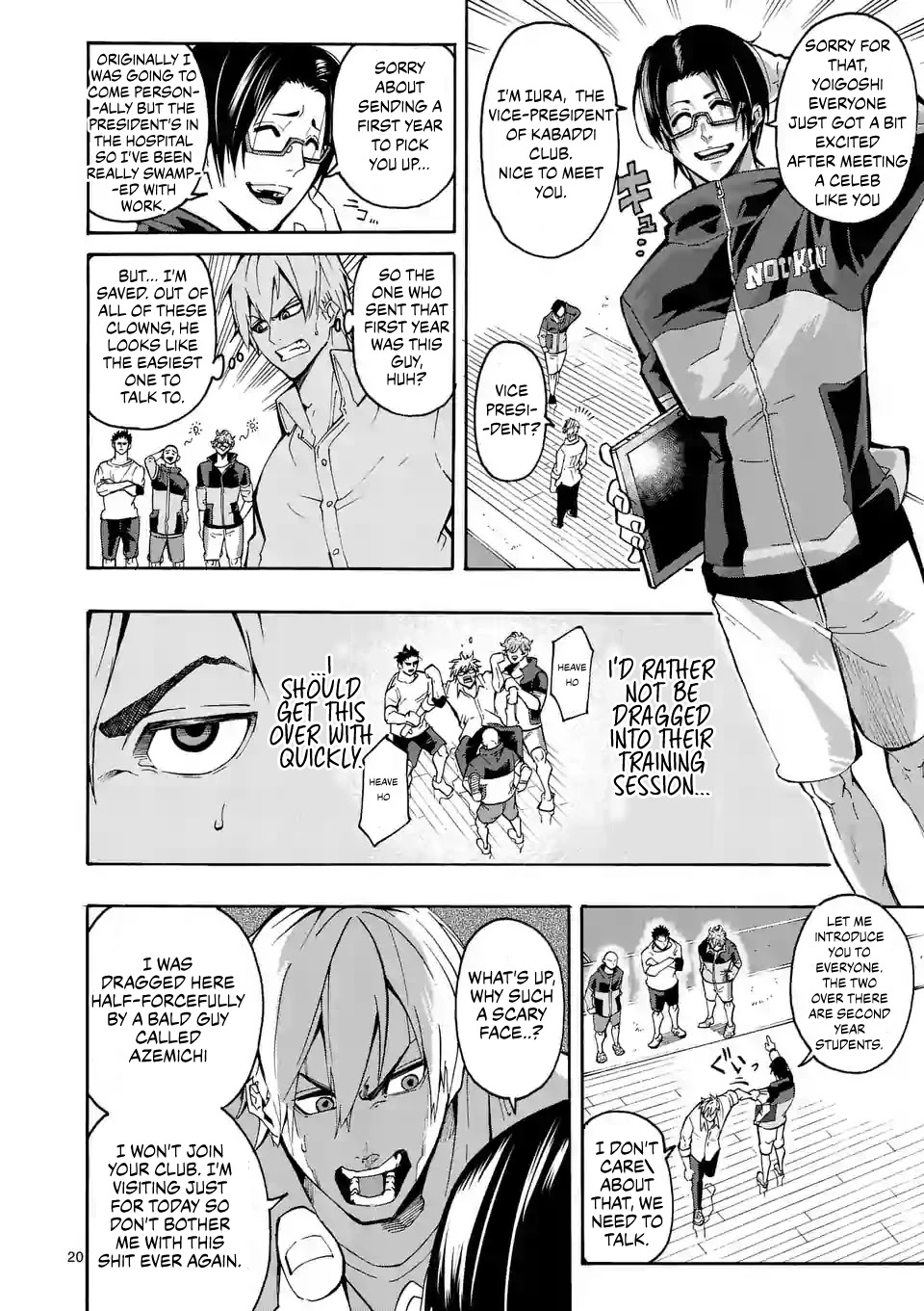 Burning Kabaddi Chapter 1 page 20 - Chapter 1