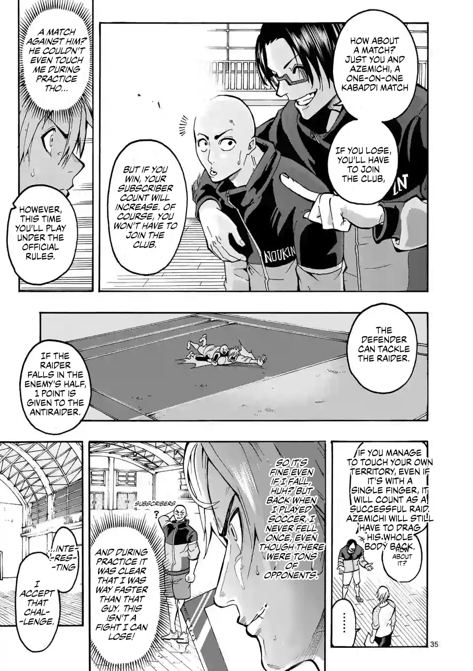 Burning Kabaddi Chapter 1 page 35 - Chapter 1