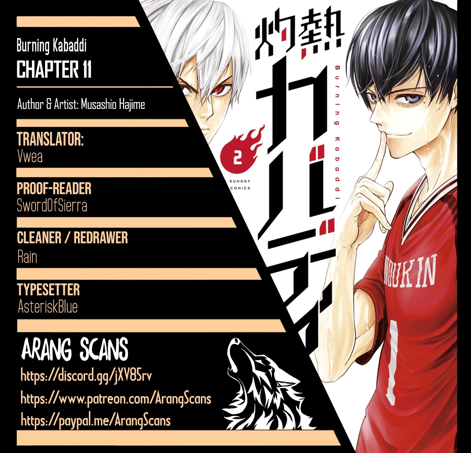 Burning Kabaddi Chapter 11 page 1 - Chapter 11: Best In Japan