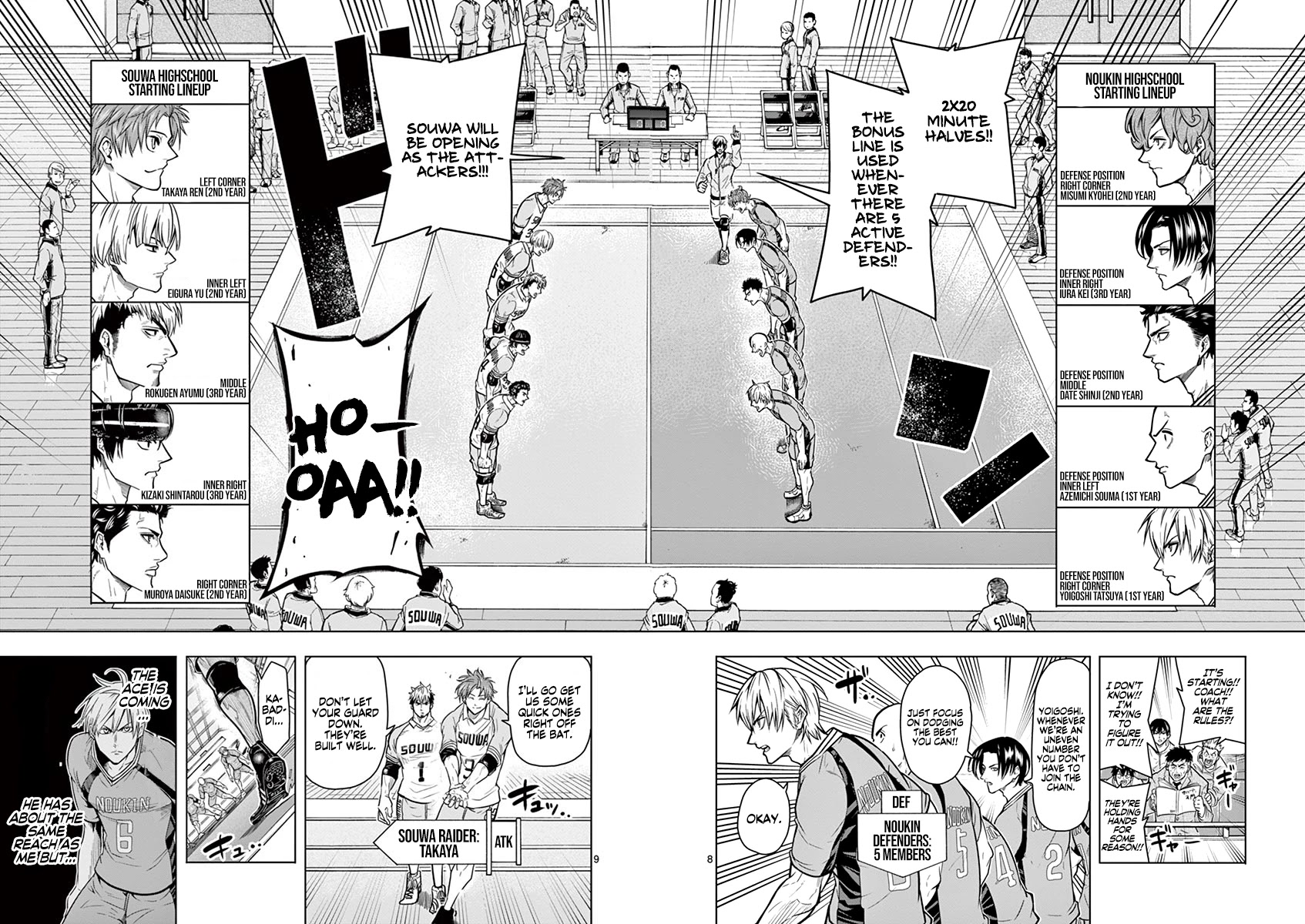 Burning Kabaddi Chapter 13 page 9 - Chapter 13: Changing and Unchanging
