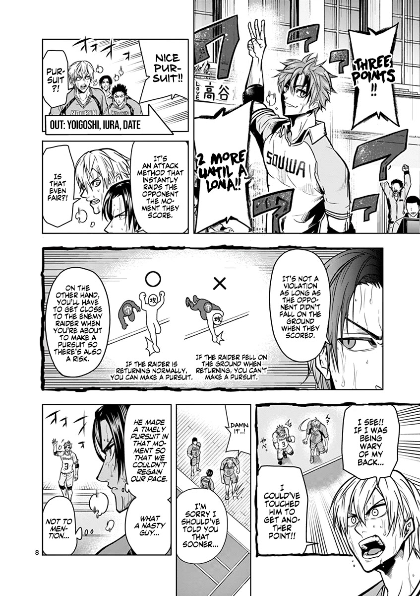 Burning Kabaddi Chapter 15 page 8 - Chapter 15: Pursuit X Retauation