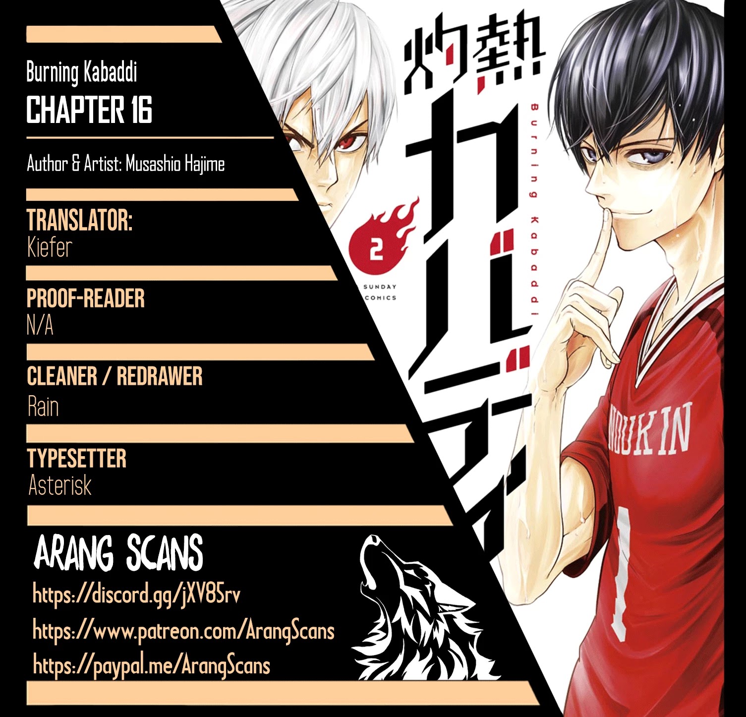 Burning Kabaddi Chapter 16 page 1 - Chapter 16: Love