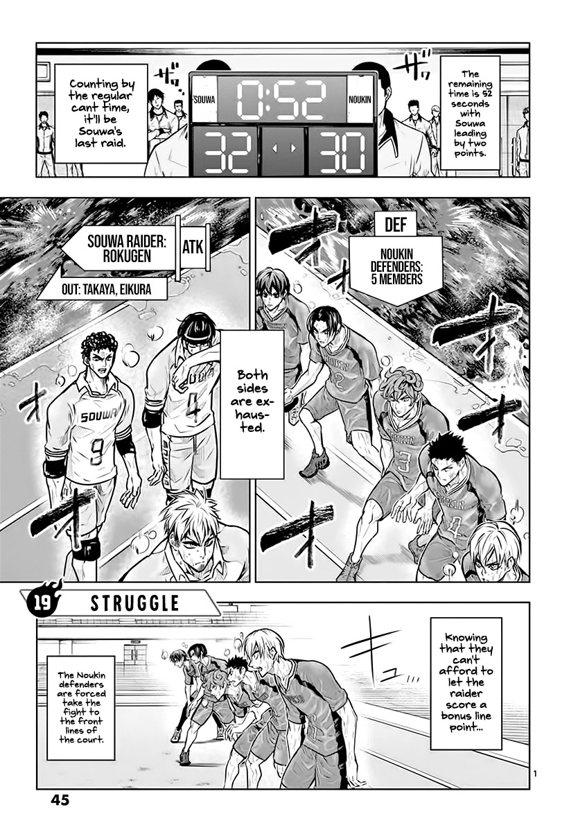 Burning Kabaddi Chapter 19 page 2 - Chapter 19: Struggle