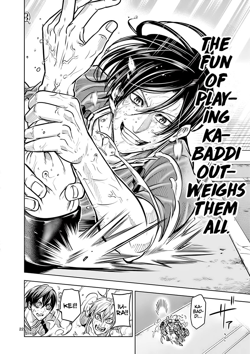 Burning Kabaddi Chapter 19 page 22 - Chapter 19: Struggle