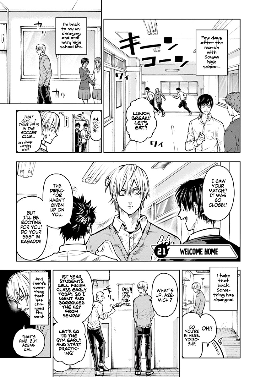 Burning Kabaddi Chapter 21 page 2 - Chapter 21: Welcome Home