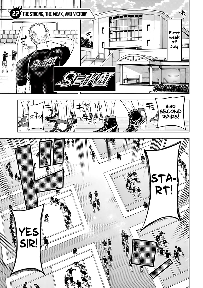 Burning Kabaddi Chapter 27 page 1 - Chapter 27: The Strong, The Weak, And Victory