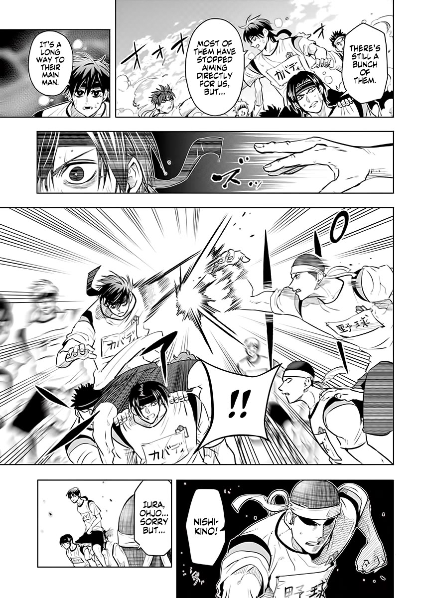 Burning Kabaddi Chapter 29 page 9 - Chapter 29: Brawl! Inter-Club Cavalry Battle
