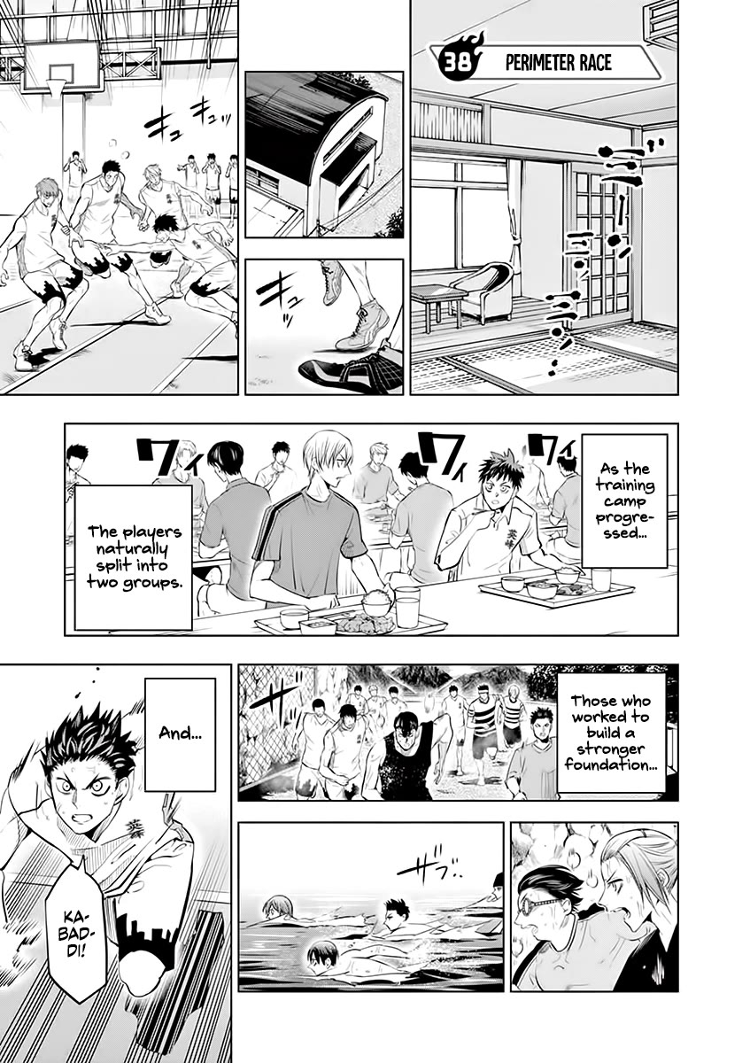 Burning Kabaddi Chapter 38 page 1 - Chapter 38: Perimeter Race
