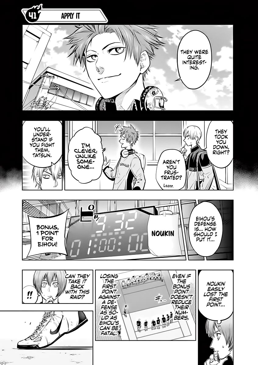 Burning Kabaddi Chapter 41 page 1 - Chapter 41: Apply It