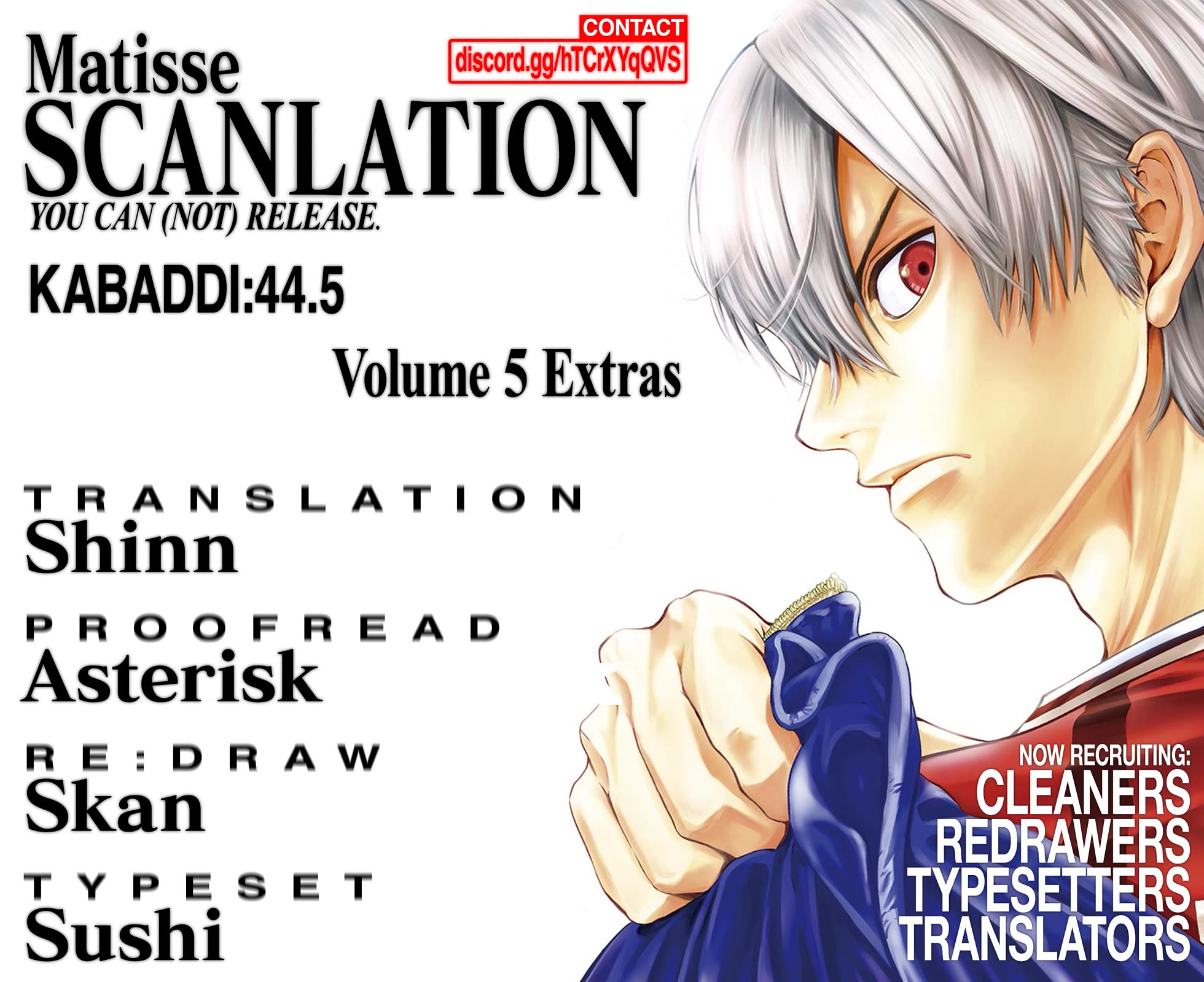 Burning Kabaddi Chapter 44.5 page 7 - Chapter 44.5: Volume 5 Extras