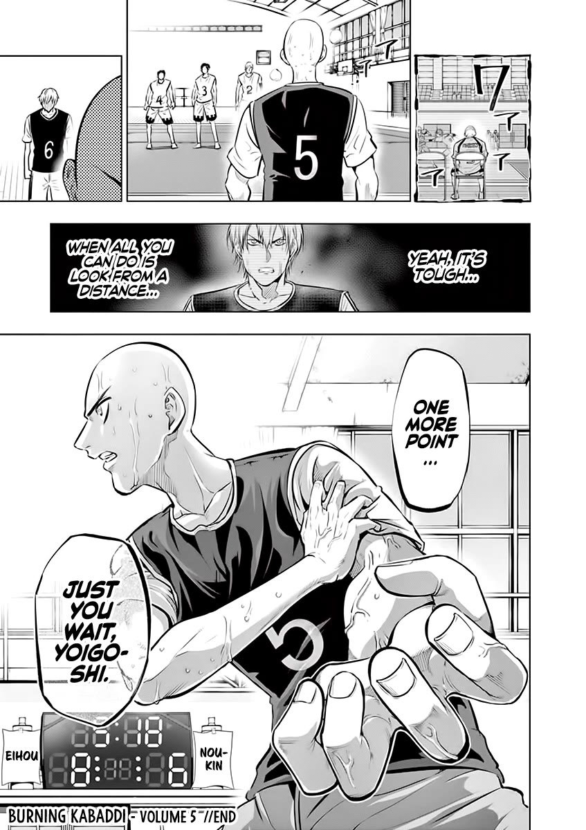 Burning Kabaddi Chapter 44 page 18 - Chapter 44: Is This It?