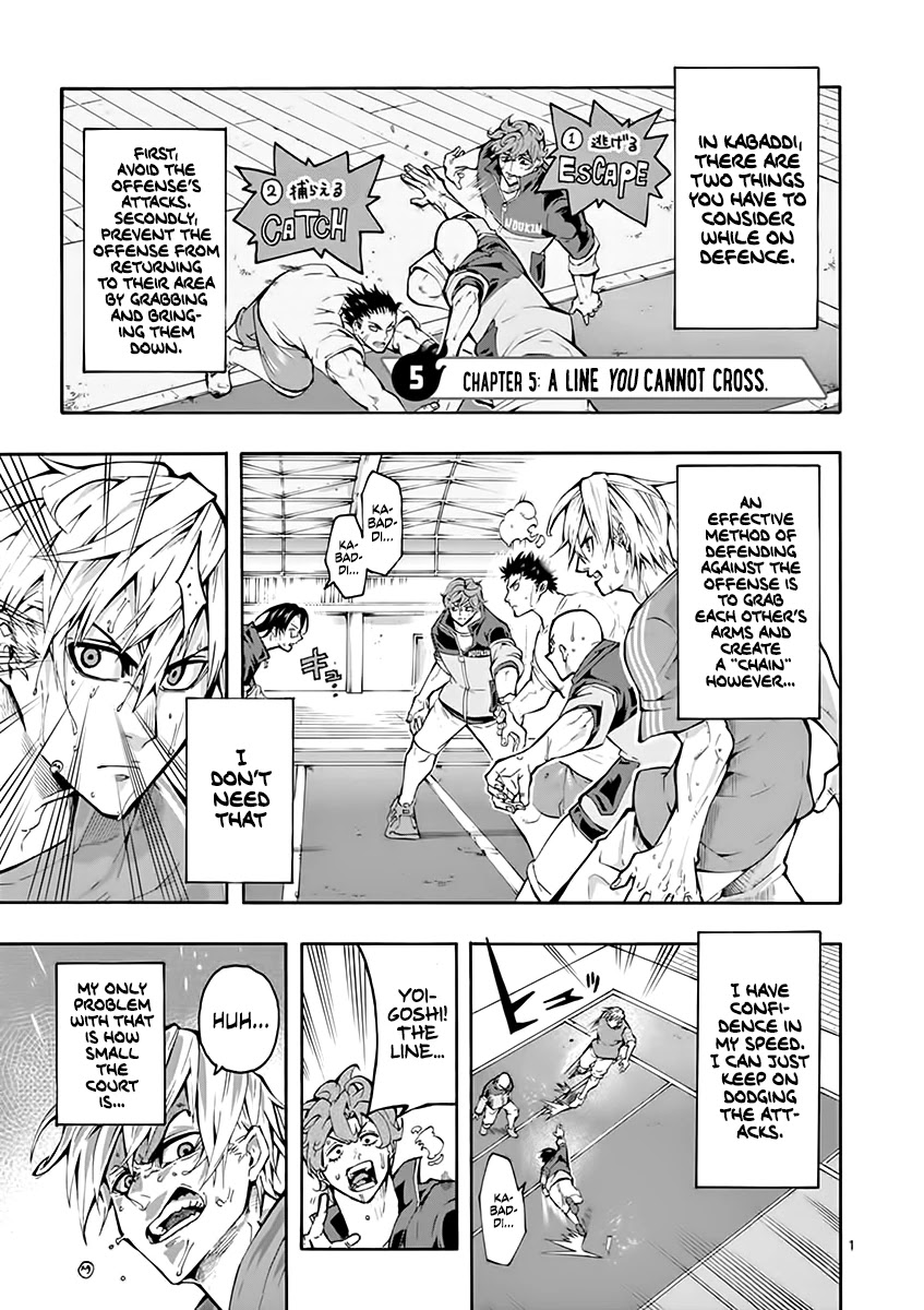 Burning Kabaddi Chapter 5 page 2 - Chapter 5: A Line You Cannot Cross