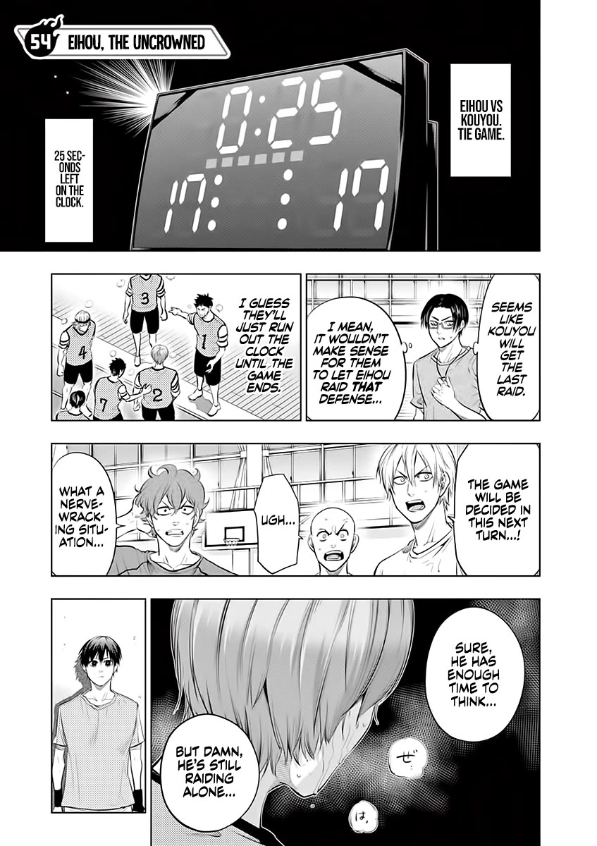 Burning Kabaddi Chapter 54 page 1 - Chapter 54: Eihou, the Uncrowned
