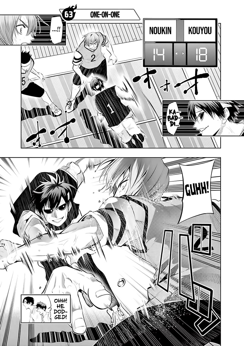 Burning Kabaddi Chapter 63 page 1 - Chapter 63: One-On-One