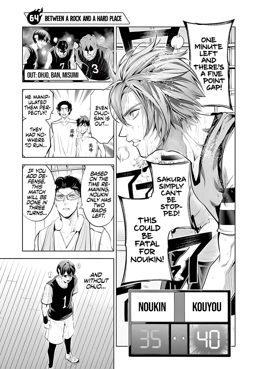 Burning Kabaddi Chapter 64 page 1 - Chapter 64: Between a Rock and a Hard Place