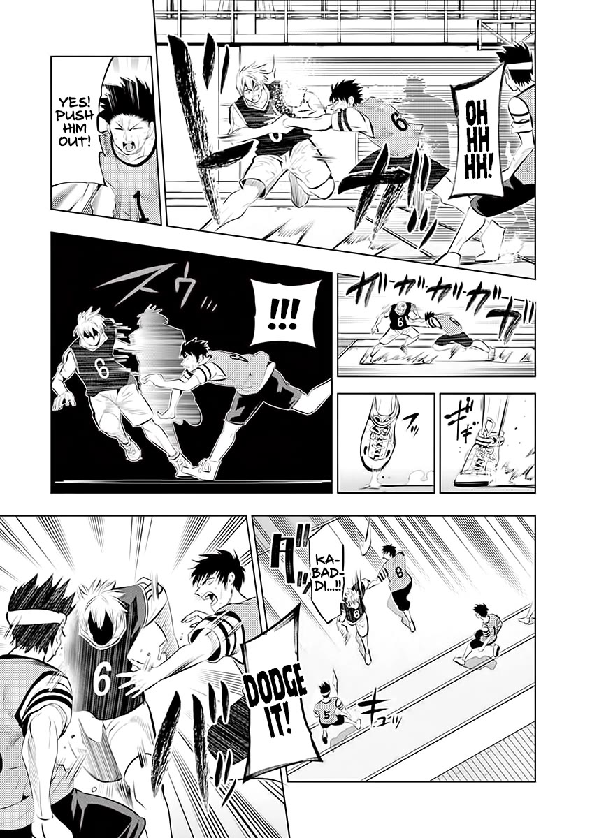 Burning Kabaddi Chapter 64 page 9 - Chapter 64: Between a Rock and a Hard Place