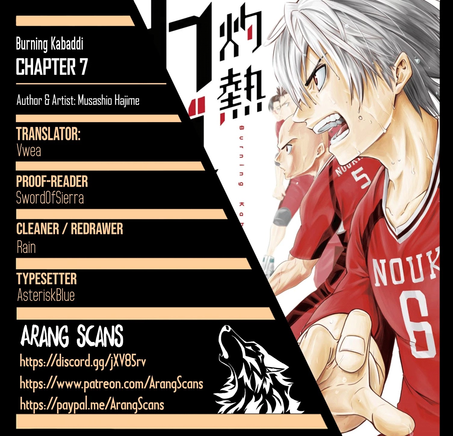 Burning Kabaddi Chapter 7 page 1 - Chapter 7: Towards A Burning World