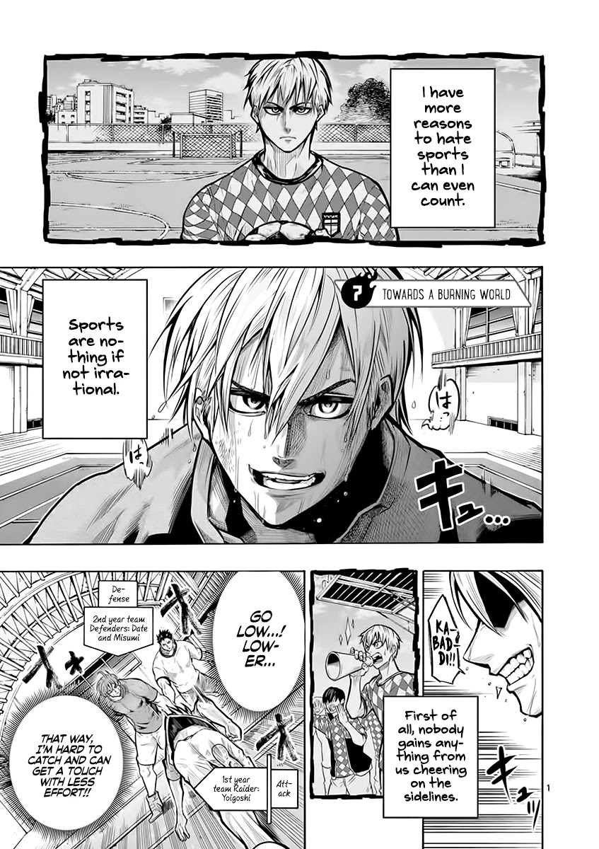 Burning Kabaddi Chapter 7 page 2 - Chapter 7: Towards A Burning World