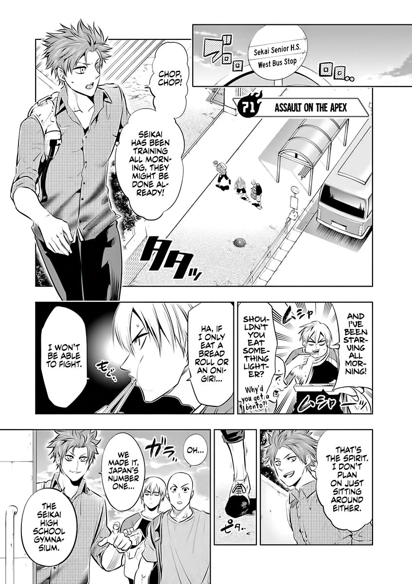 Burning Kabaddi Chapter 71 page 1 - Chapter 71: Assault on the Apex