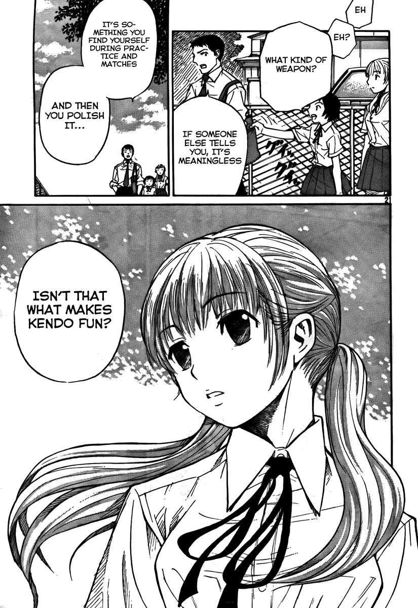 Bushidou Sixteen Chapter 1 page 22 - Chapter 1: Maidens Strike into the Heart of Kendo