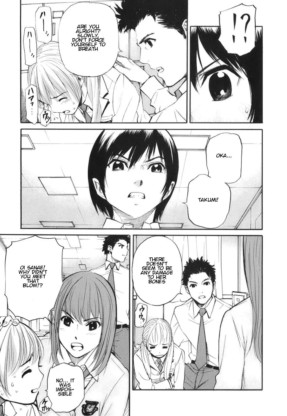 Bushidou Sixteen Chapter 3 page 22 - Chapter 3: Don't Avoid the Three Points