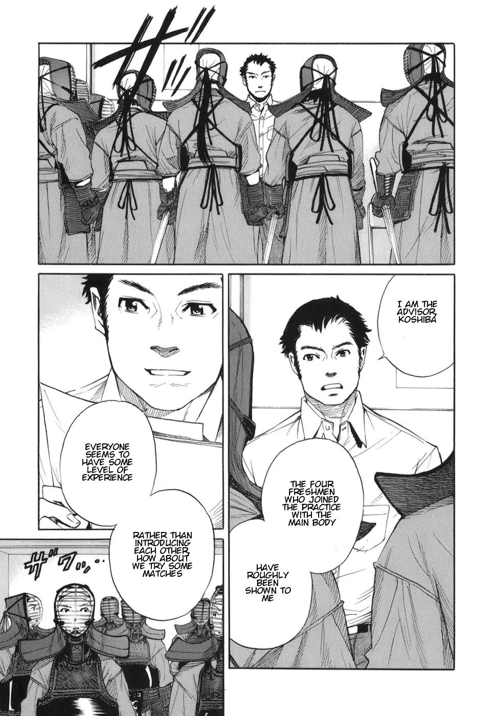 Bushidou Sixteen Chapter 4 page 11 - Chapter 4: First Day at the Kendo Club