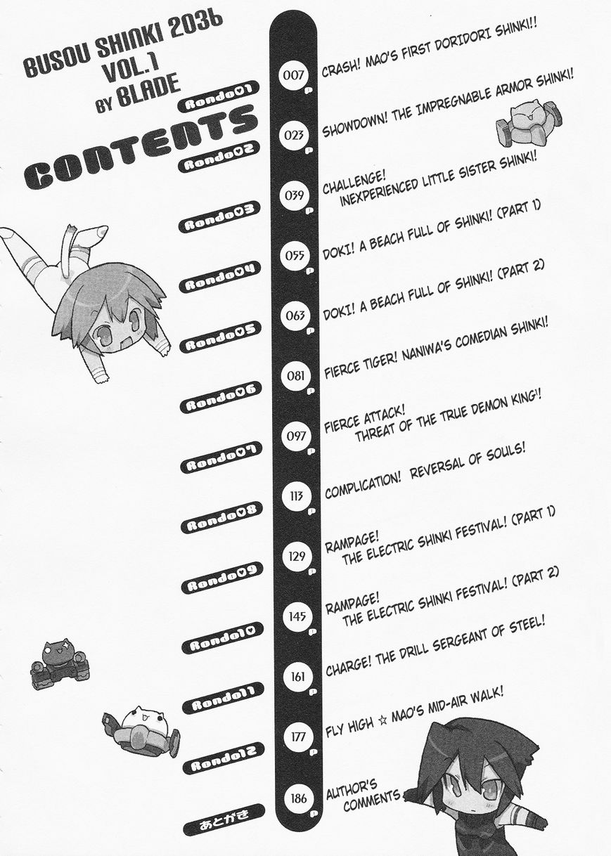 Busou Shinki 2036 Chapter 1 page 13 - Chapter 1 : Crash! Mao's First Doridori Shinki!