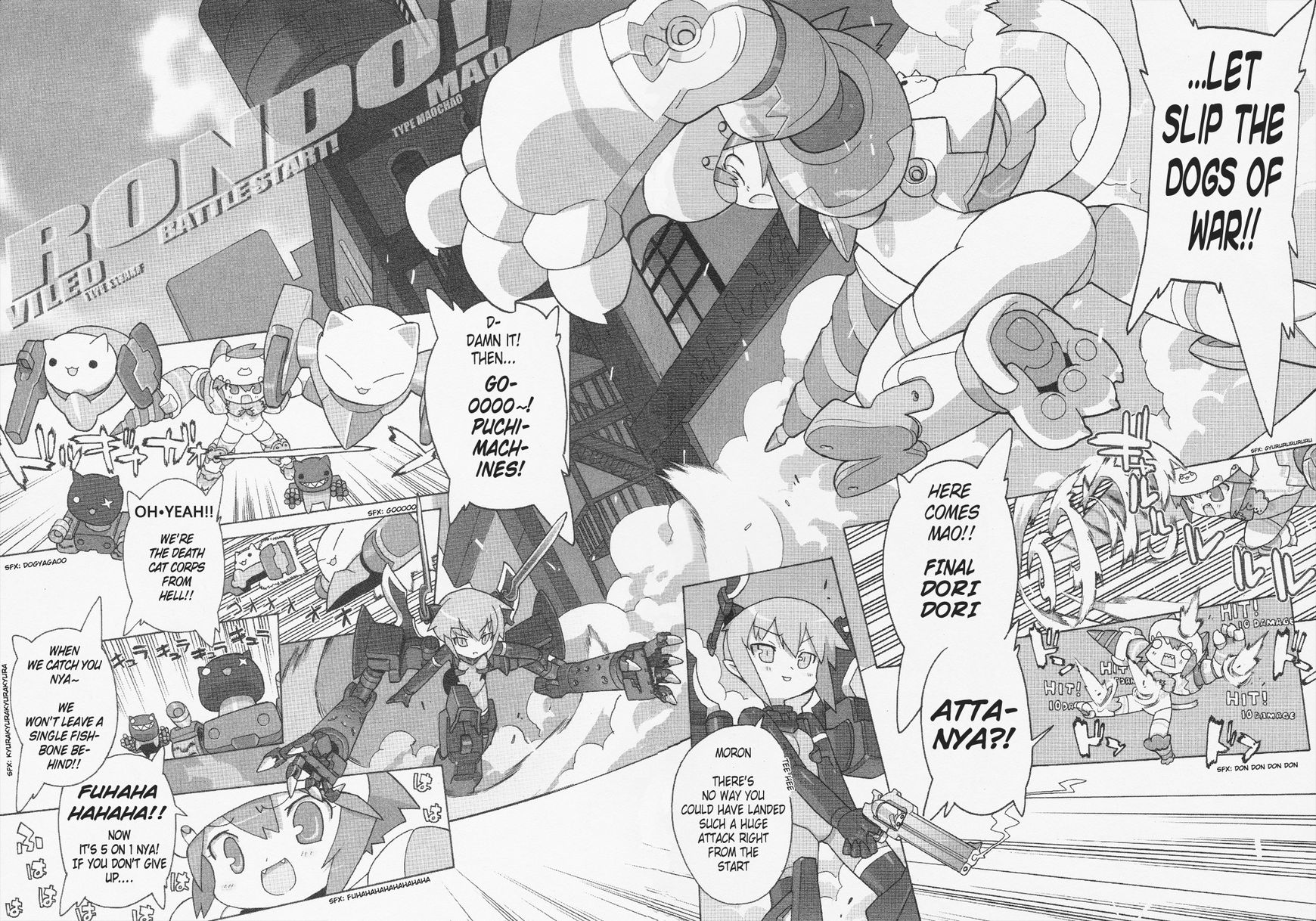 Busou Shinki 2036 Chapter 1 page 19 - Chapter 1 : Crash! Mao's First Doridori Shinki!
