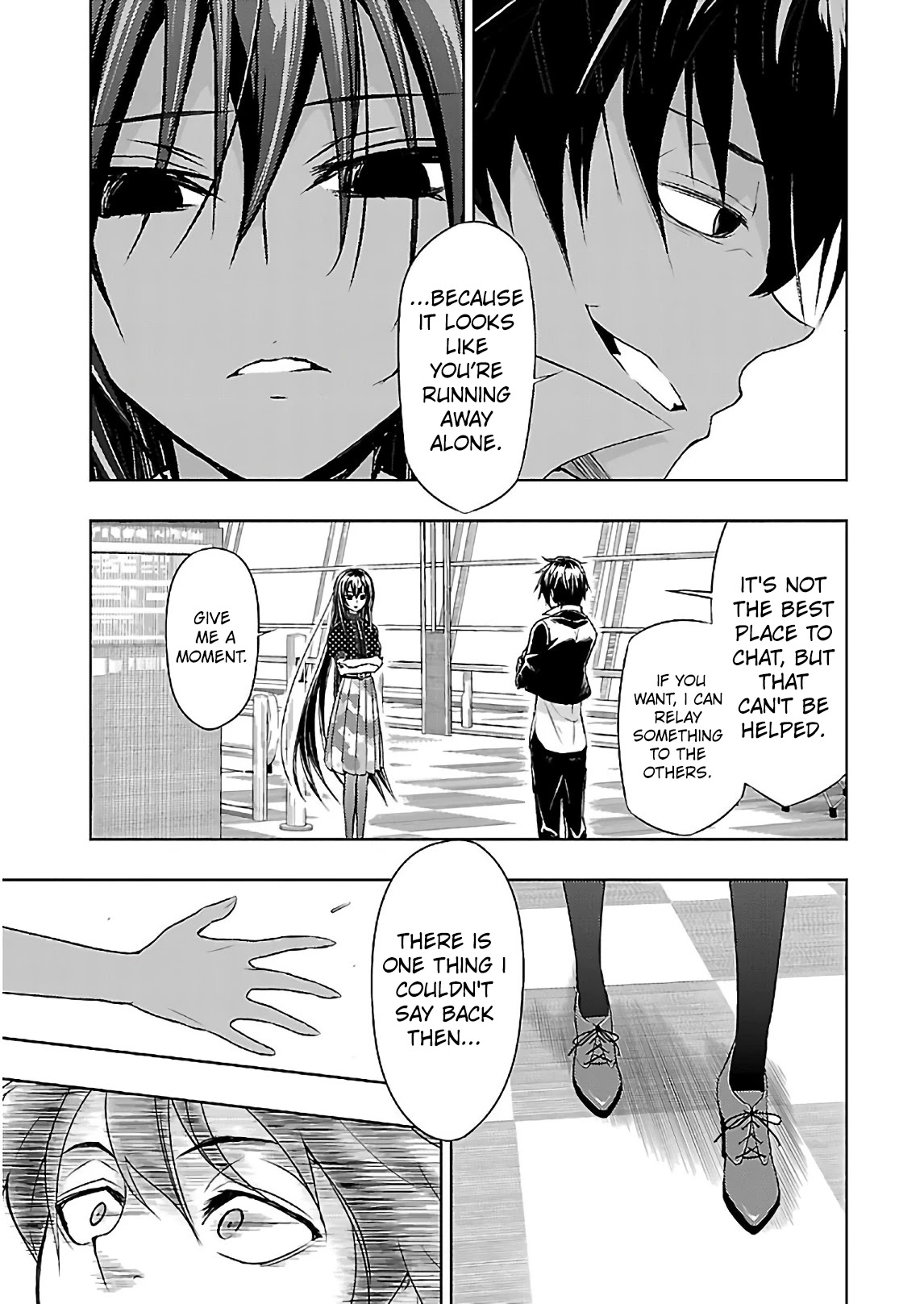 Busou Shoujo Machiavellianism Chapter 33 page 13 - Chapter 33: Don't say goodbye