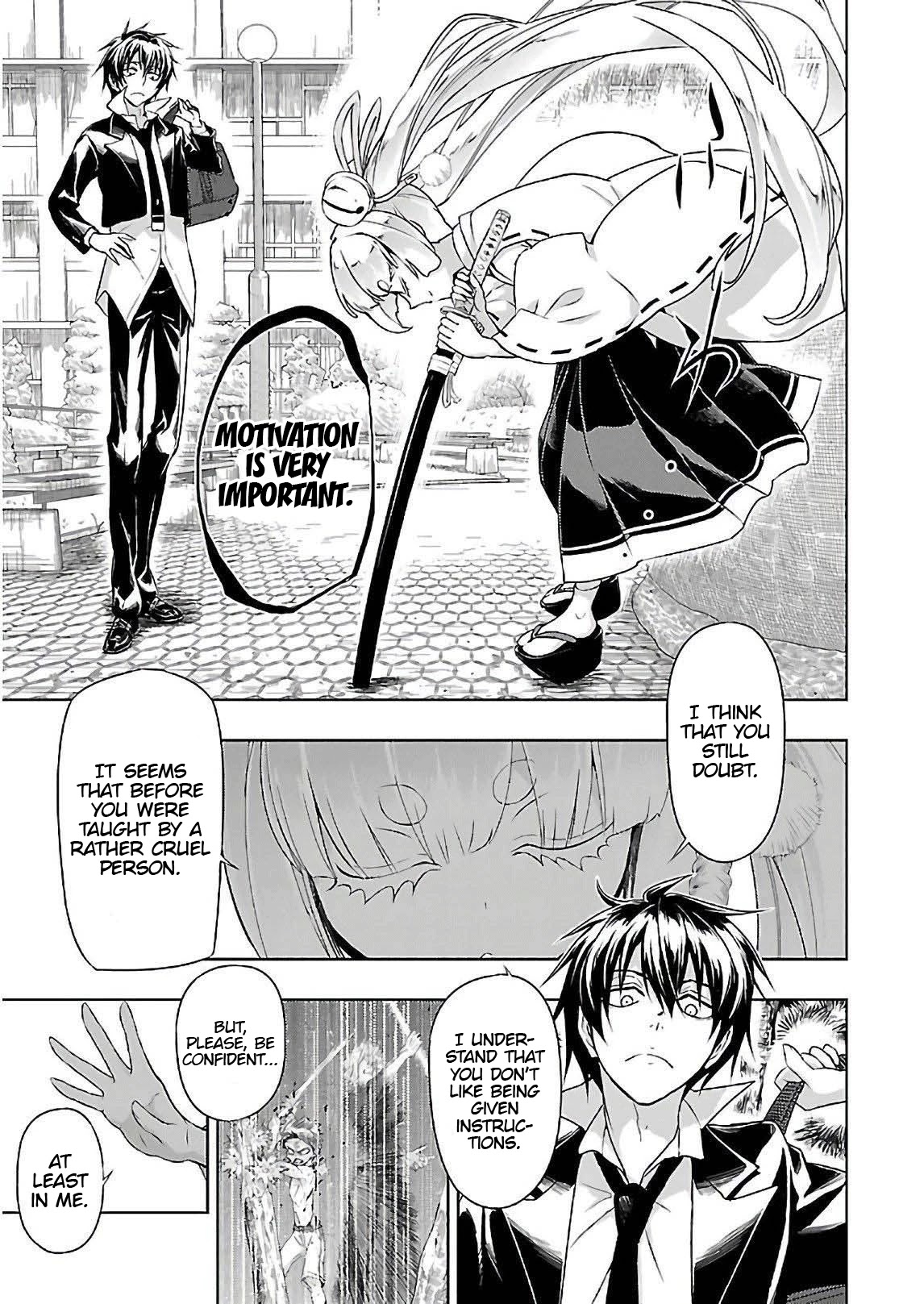 Busou Shoujo Machiavellianism Chapter 34 page 10 - Chapter 34: Motivation and Respect