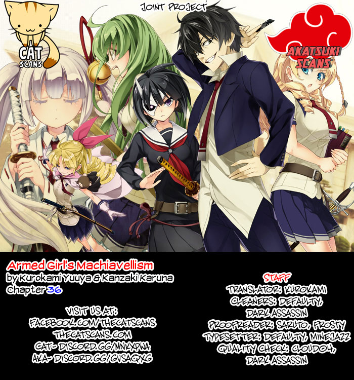 Busou Shoujo Machiavellianism Chapter 36 page 1 - Chapter 36: Exchange Student