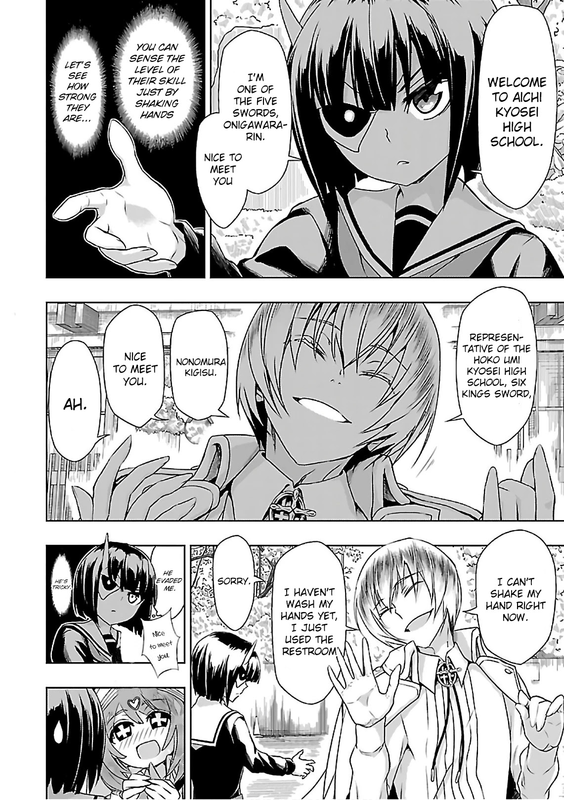 Busou Shoujo Machiavellianism Chapter 36 page 17 - Chapter 36: Exchange Student