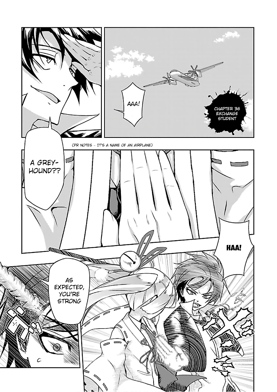 Busou Shoujo Machiavellianism Chapter 36 page 4 - Chapter 36: Exchange Student