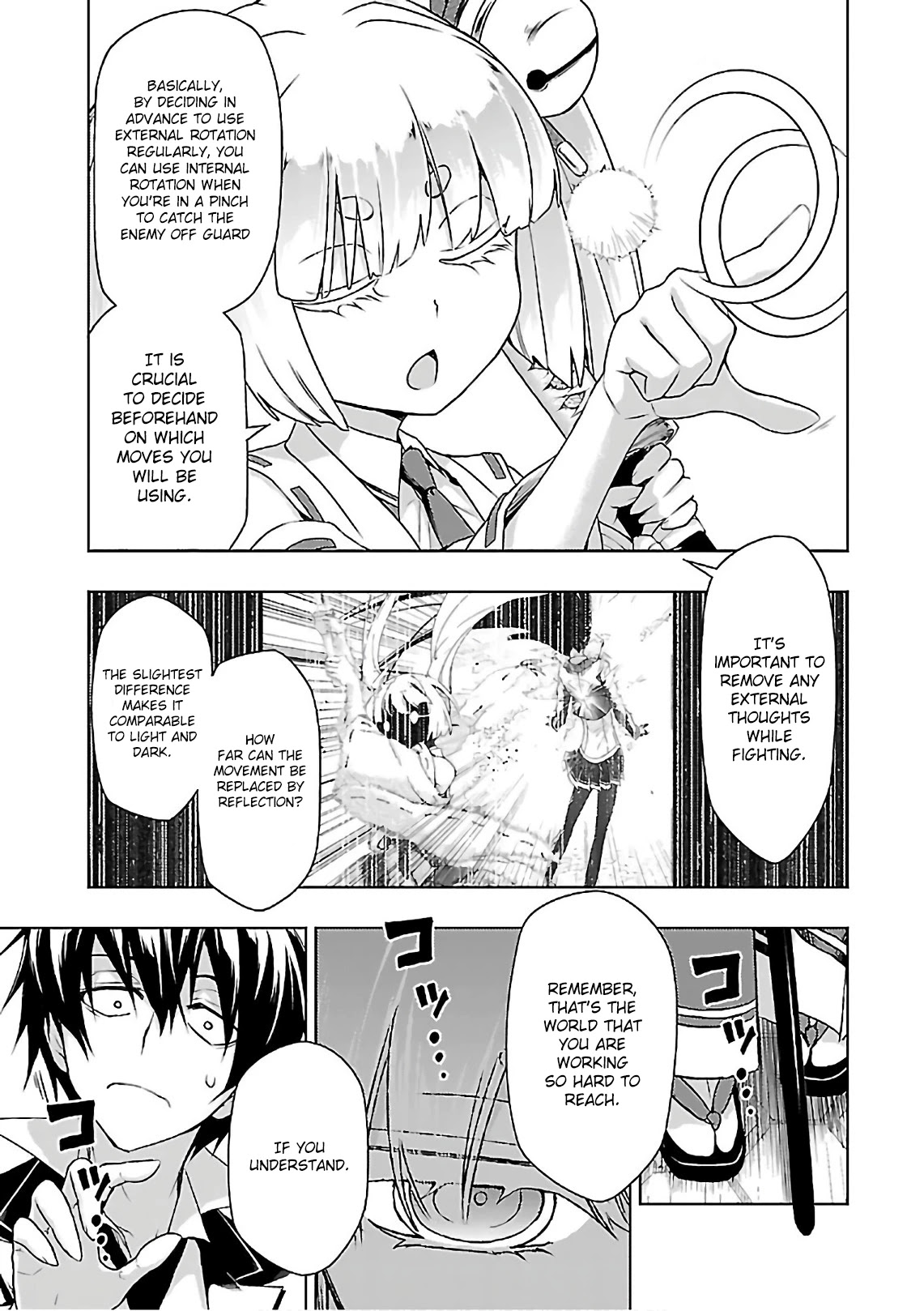 Busou Shoujo Machiavellianism Chapter 36 page 8 - Chapter 36: Exchange Student
