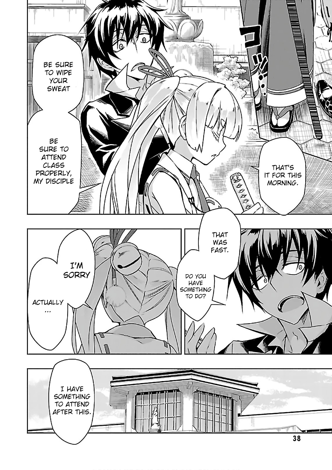 Busou Shoujo Machiavellianism Chapter 36 page 9 - Chapter 36: Exchange Student