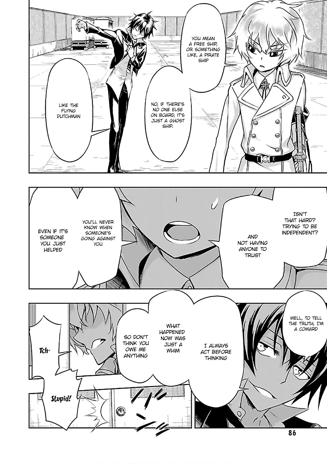 Busou Shoujo Machiavellianism Chapter 37 page 24 - Chapter 37: Cutting the Peace, The Six Swords