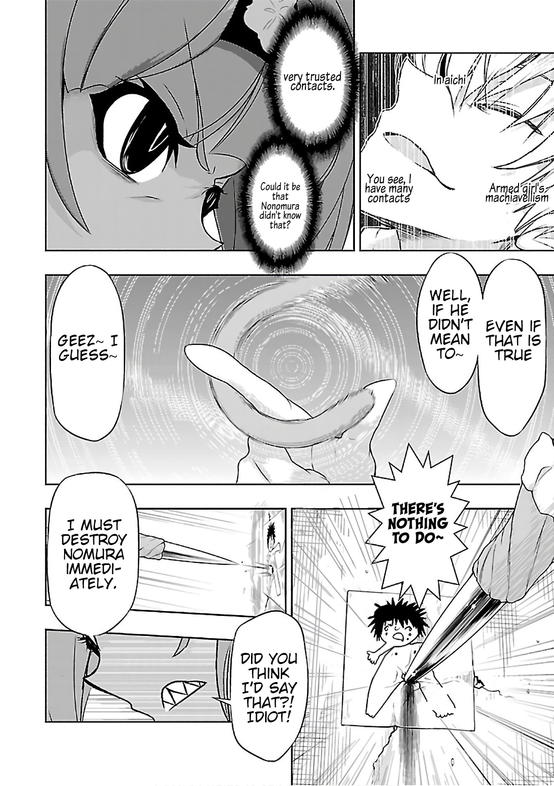 Busou Shoujo Machiavellianism Chapter 38 page 14 - Chapter 38: What the Hell is This!?