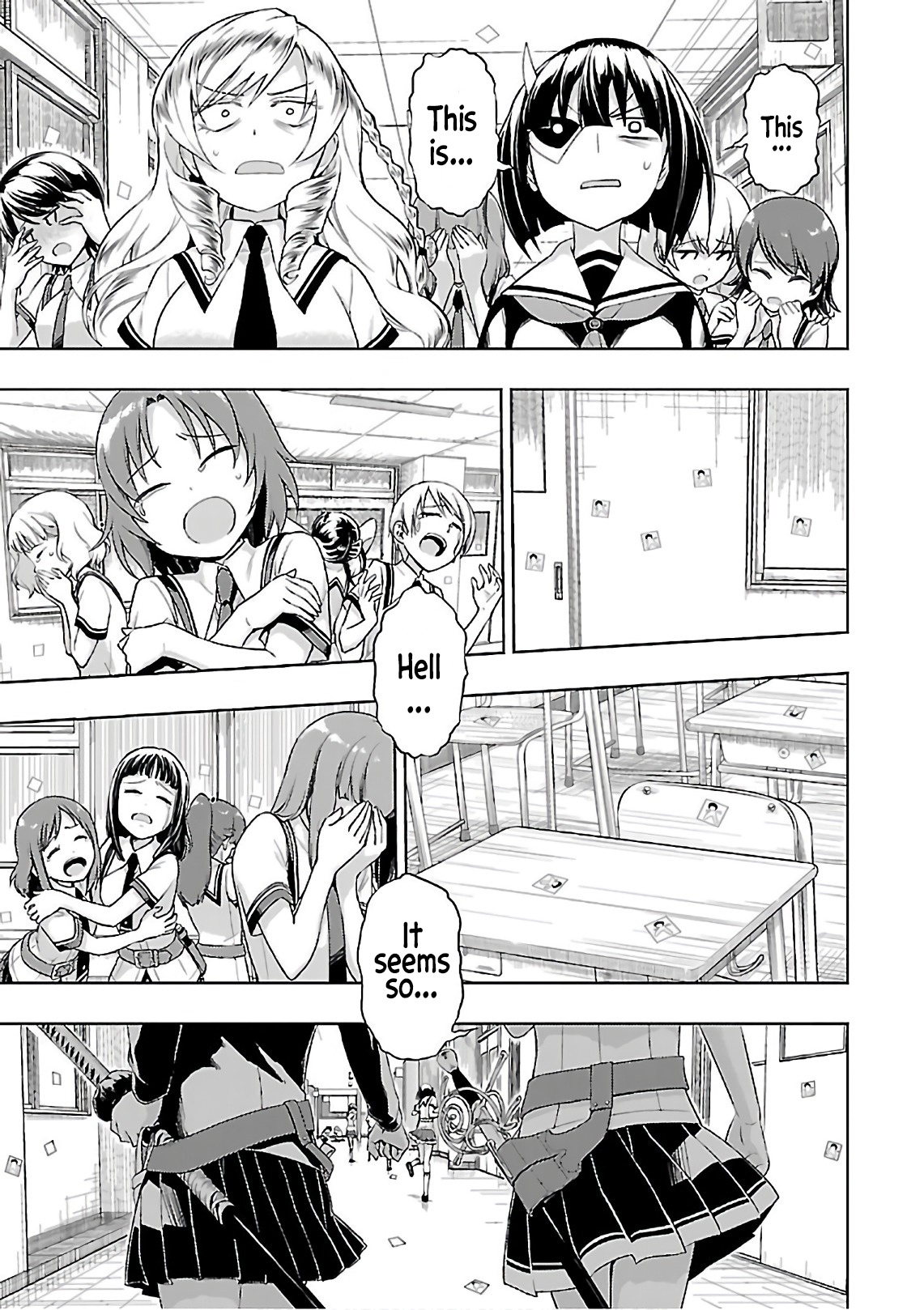 Busou Shoujo Machiavellianism Chapter 38 page 6 - Chapter 38: What the Hell is This!?