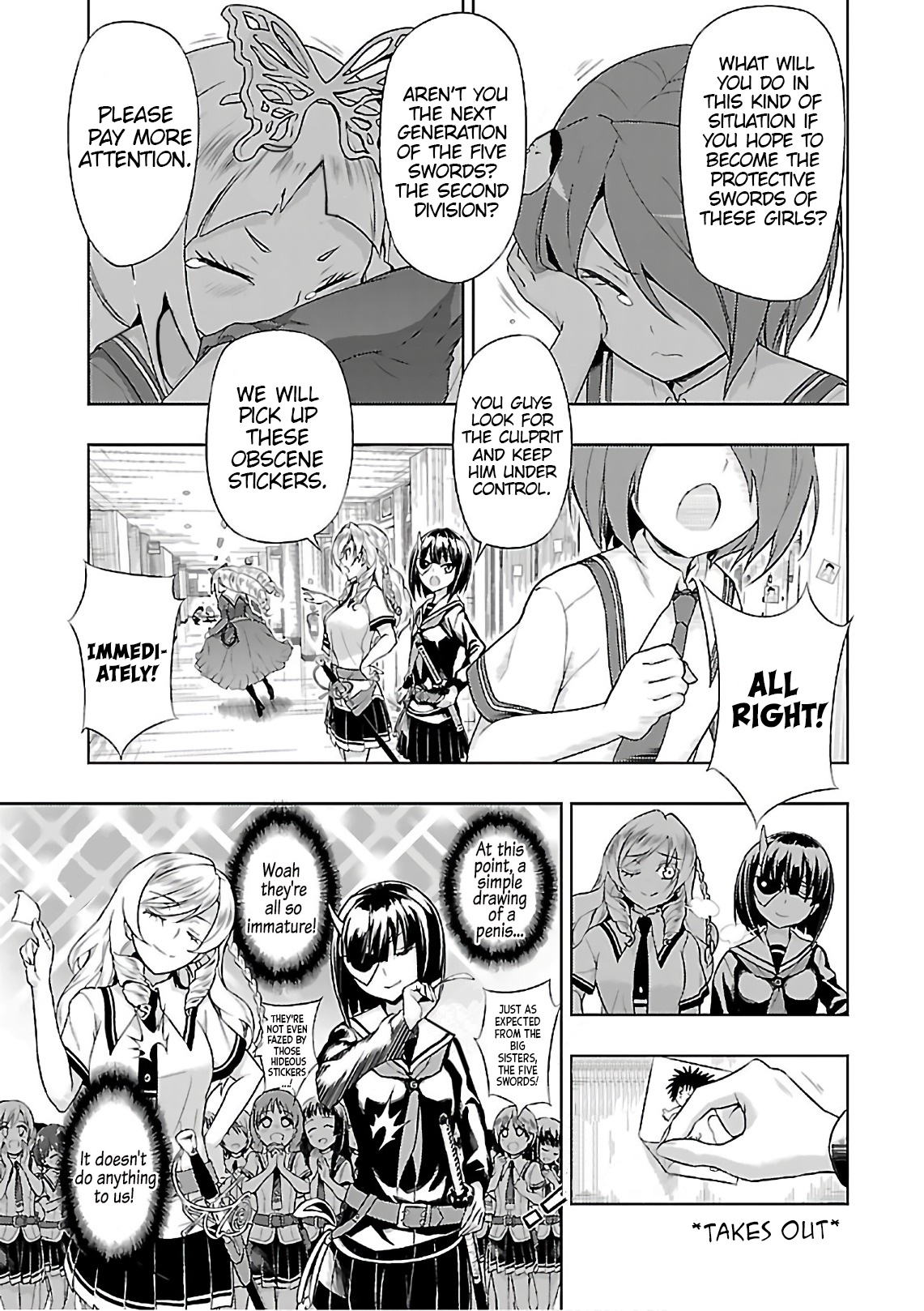 Busou Shoujo Machiavellianism Chapter 38 page 8 - Chapter 38: What the Hell is This!?