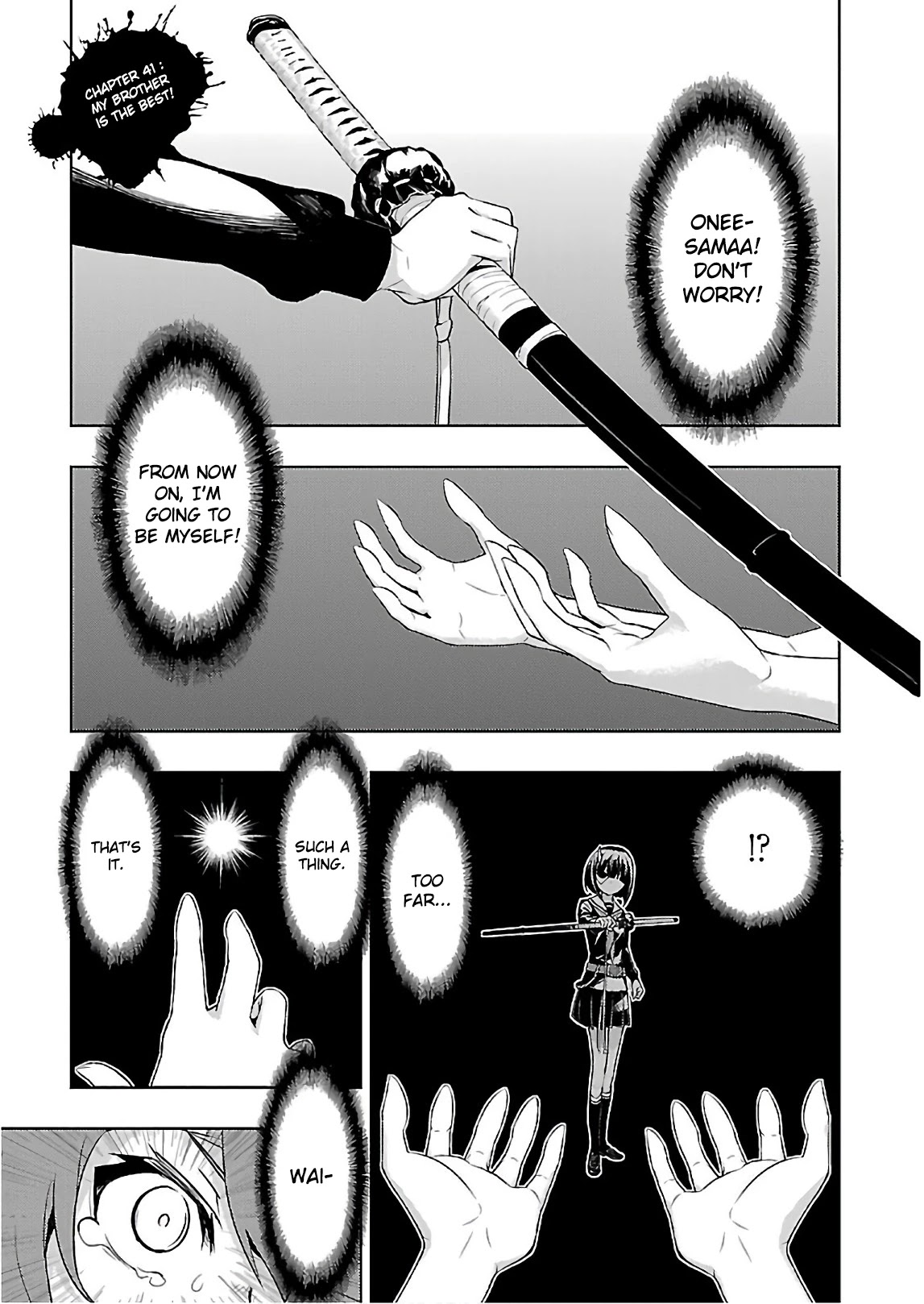 Busou Shoujo Machiavellianism Chapter 41 page 2 - Chapter 41: My Brother is The Best!