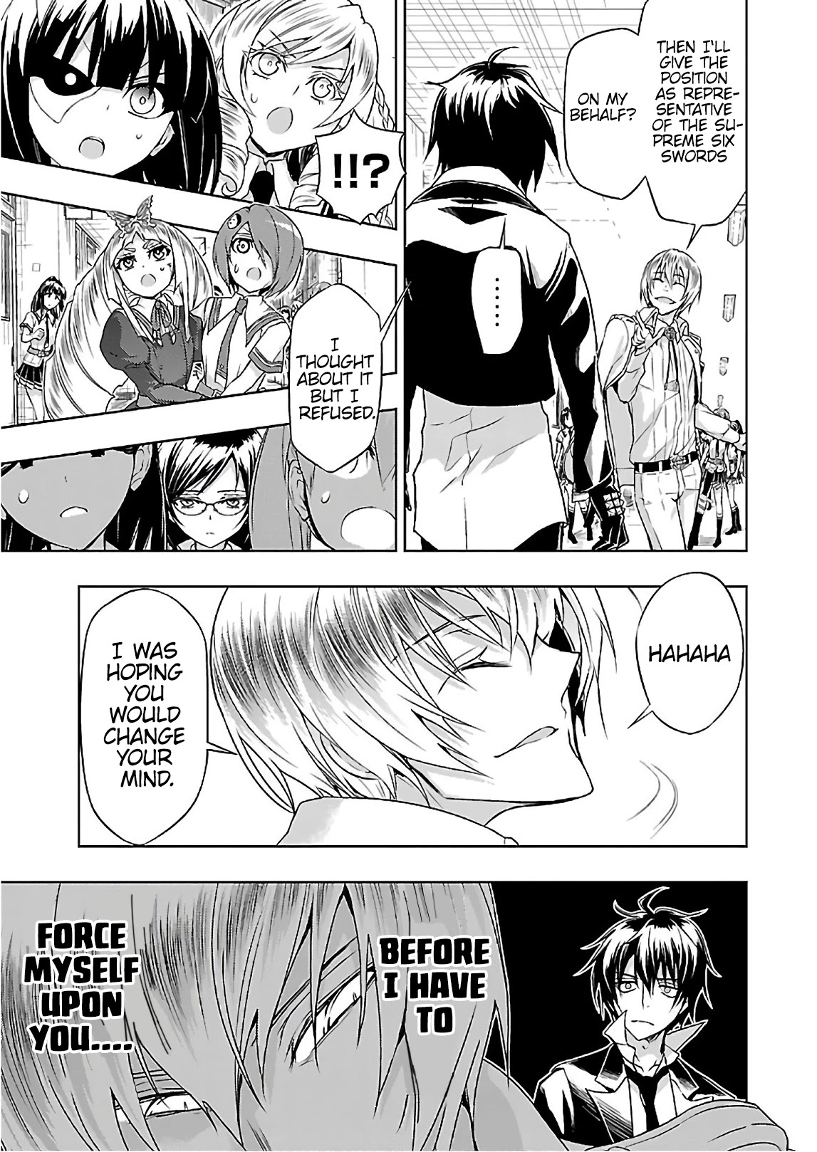 Busou Shoujo Machiavellianism Chapter 42 page 15 - Chapter 42: Everything Becomes "E"
