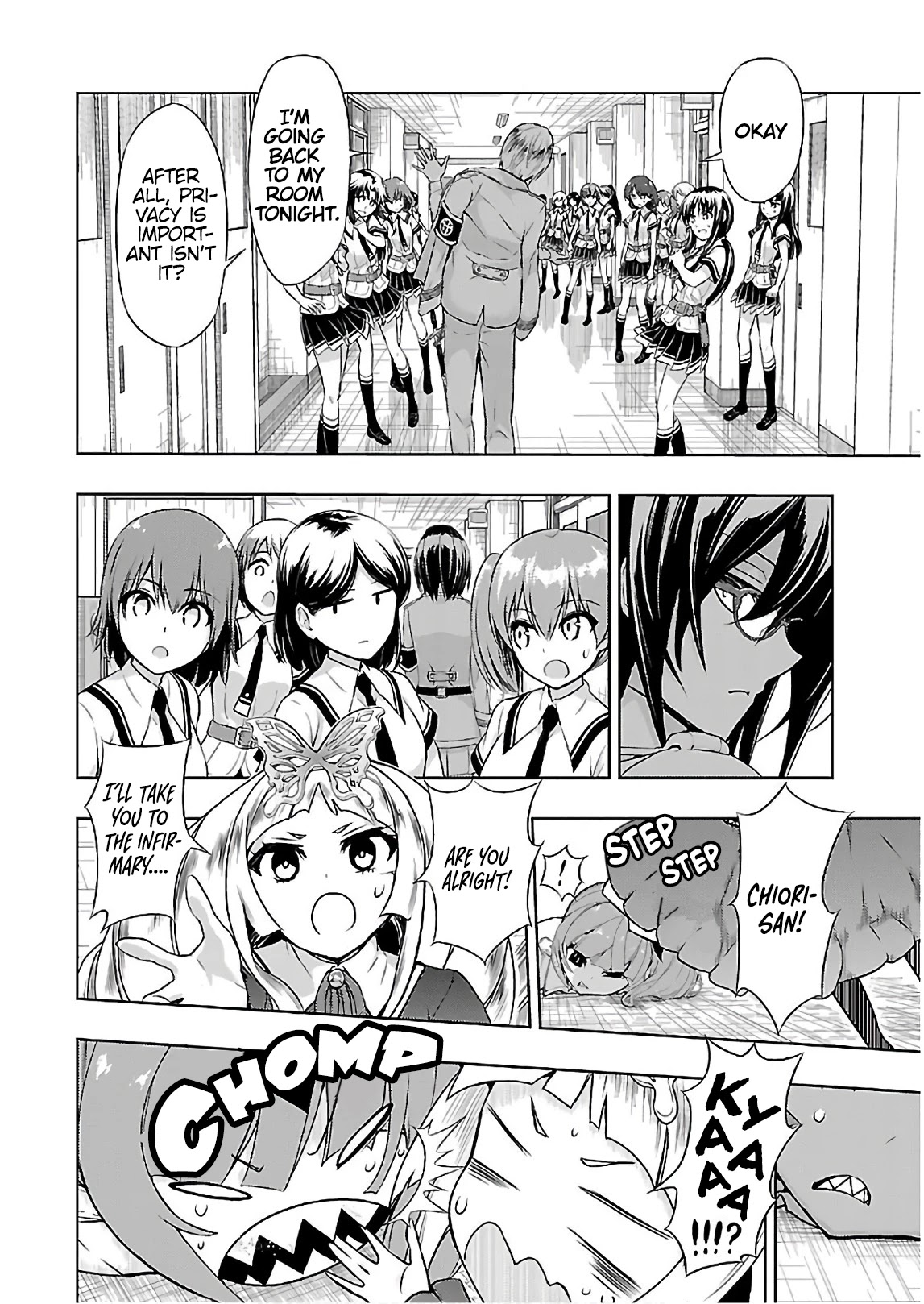 Busou Shoujo Machiavellianism Chapter 42 page 16 - Chapter 42: Everything Becomes "E"