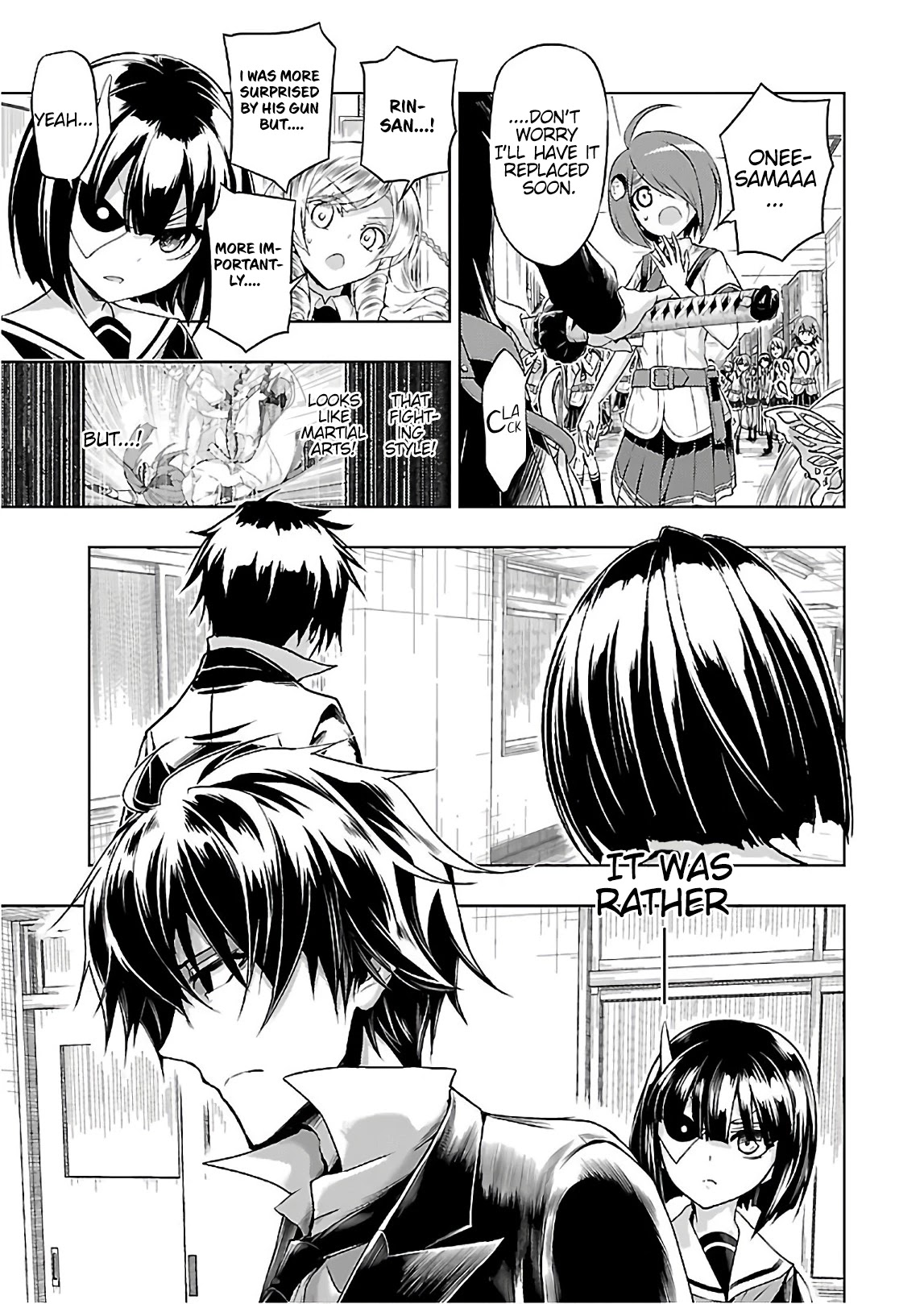 Busou Shoujo Machiavellianism Chapter 42 page 17 - Chapter 42: Everything Becomes "E"