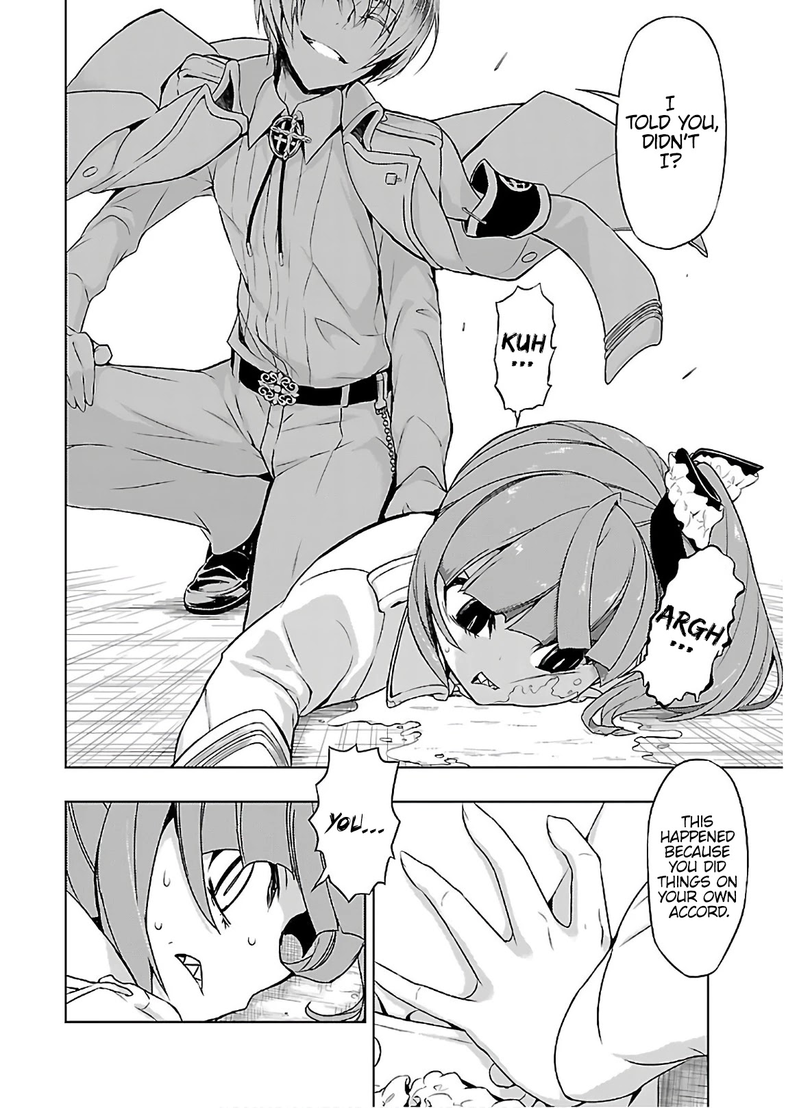 Busou Shoujo Machiavellianism Chapter 42 page 8 - Chapter 42: Everything Becomes "E"