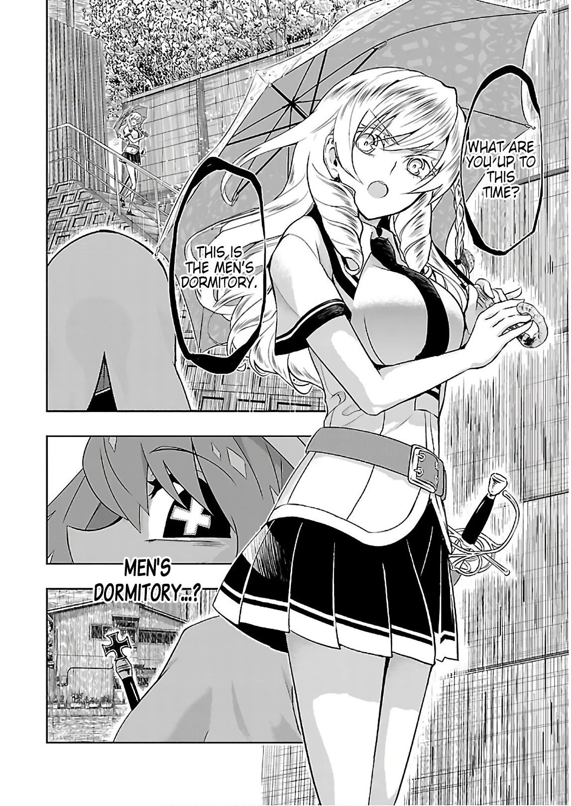 Busou Shoujo Machiavellianism Chapter 44 page 15 - Chapter 44: In His Room, and In "His Shirt".
