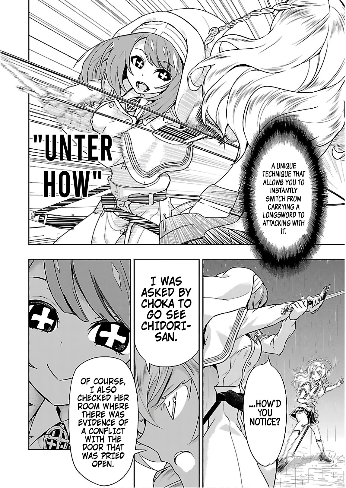 Busou Shoujo Machiavellianism Chapter 44 page 19 - Chapter 44: In His Room, and In "His Shirt".